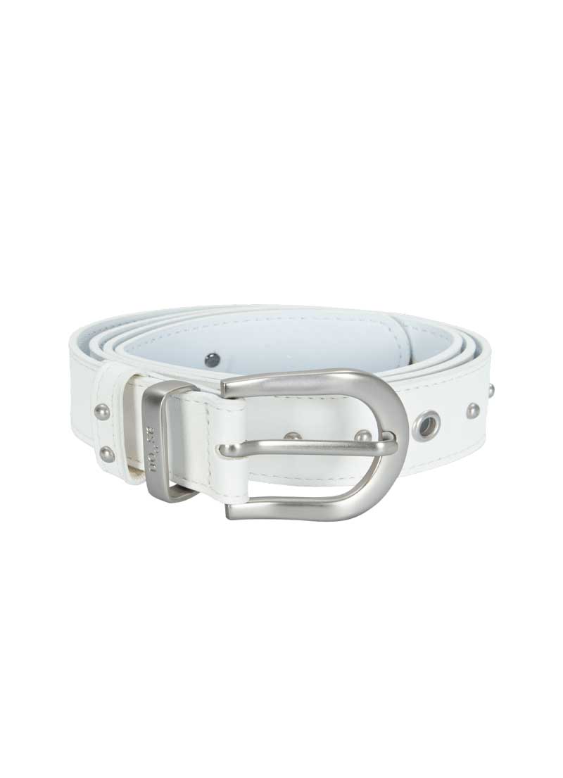 TWINS EYELET BELT / WHITE / 5.3 to be shipped sequentially